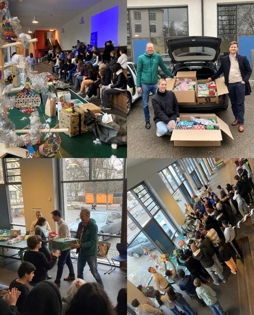 Was für eine Feier!